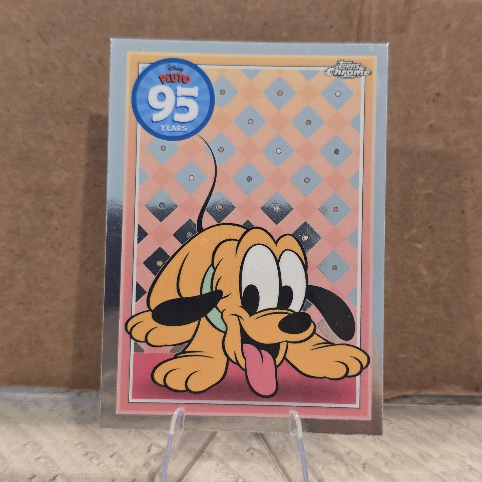 2025 Topps Chrome Pluto 95 Years Insert Disney 