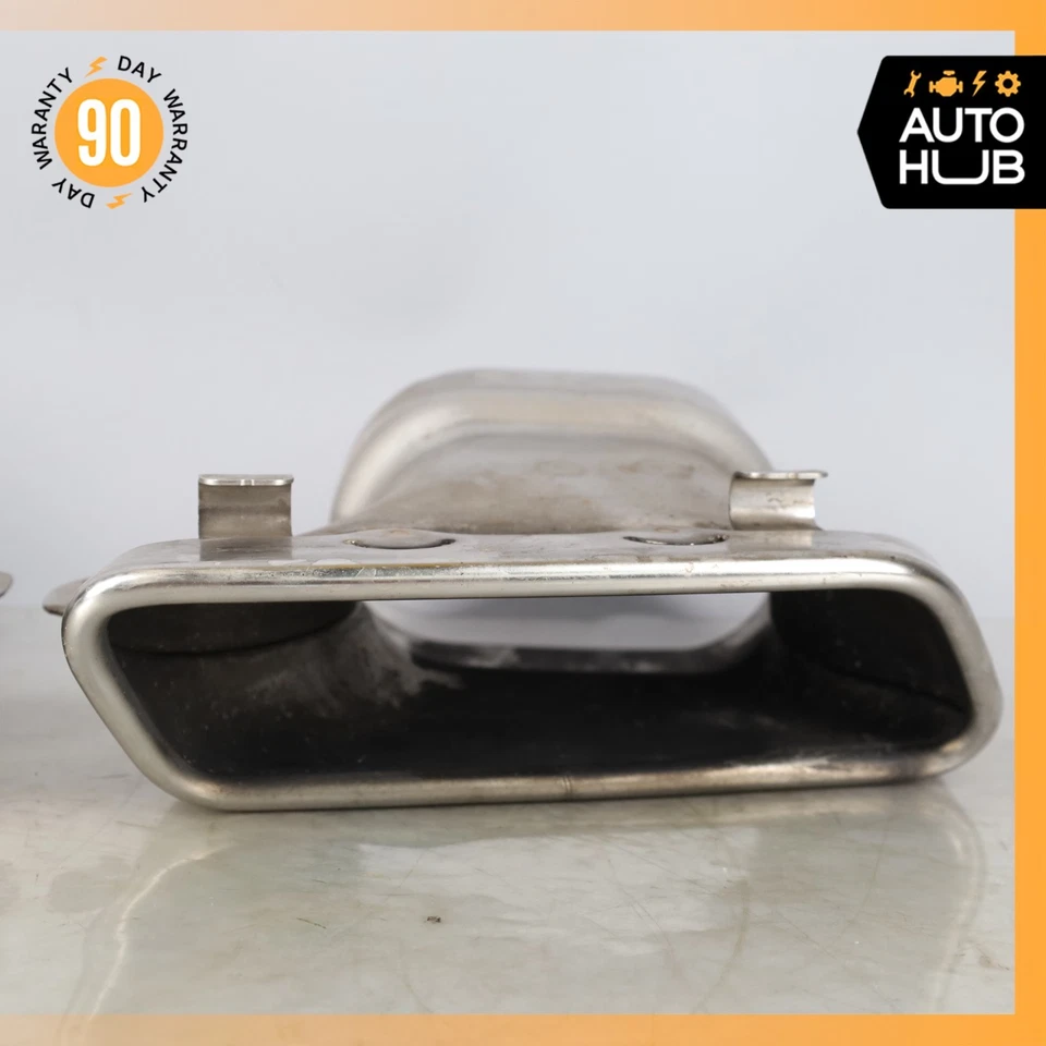 Juego de puntas silenciador escape izquierda y derecha 10-16 mercedes w221 s550 sl400 amg fabricante de equipos originales Foto 4 de 4