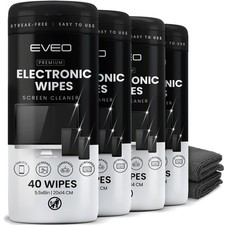 Electronic Wipes Streak-Free Screen Cleaner, TV Screen Cleaner for Smart TV, ...