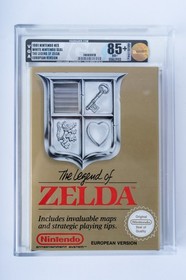 Nintendo NES Retro Gaming Pack (1986 VGA 80)  & The Legend of Zelda (VGA 85+)