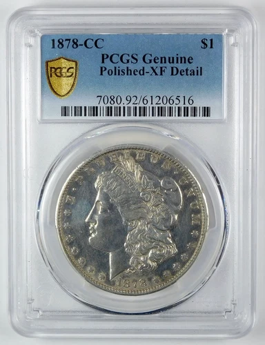 1878-CC Morgan Dollar — photo from the most recent tracked eBay sale