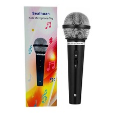 Microphone Toy for Kids - Plastic Pretend Prop for Parties and Cosplay