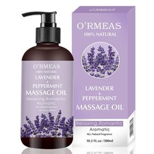 Massage Oil with Lavender and Peppermint 10.2 Fl Oz Pack of 1