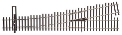 WalthersTrack Code 83 Nickel Silver DCC Friendly Number 5 Turnout - Left Hand