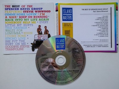 THE SPENCER DAVIS GROUP the best of EX/VG (CD Album, Rock, Island)