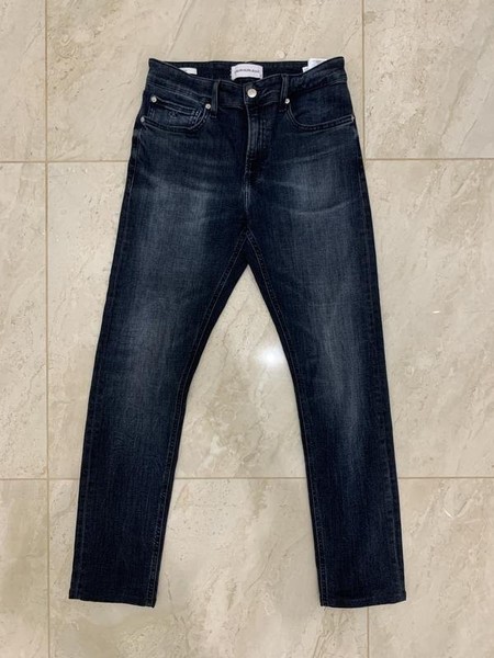 Men Calvin Klein Jeans Navy Denim W32L32