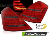 Paar RüCkleuchten Mercedes W221 S-Klasse 05-09 LED Rauchrot - 31972556