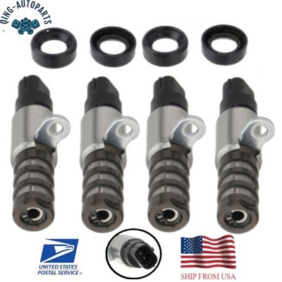 4× Camshaft Timing Solenoid Valve VCT VVT For 3.5L 5.0L Ford F-150 Lincoln 17-24