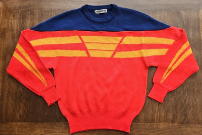 Obermeyer Sweater Men's M Ski Apine Ski Vintage 1980s 1990s