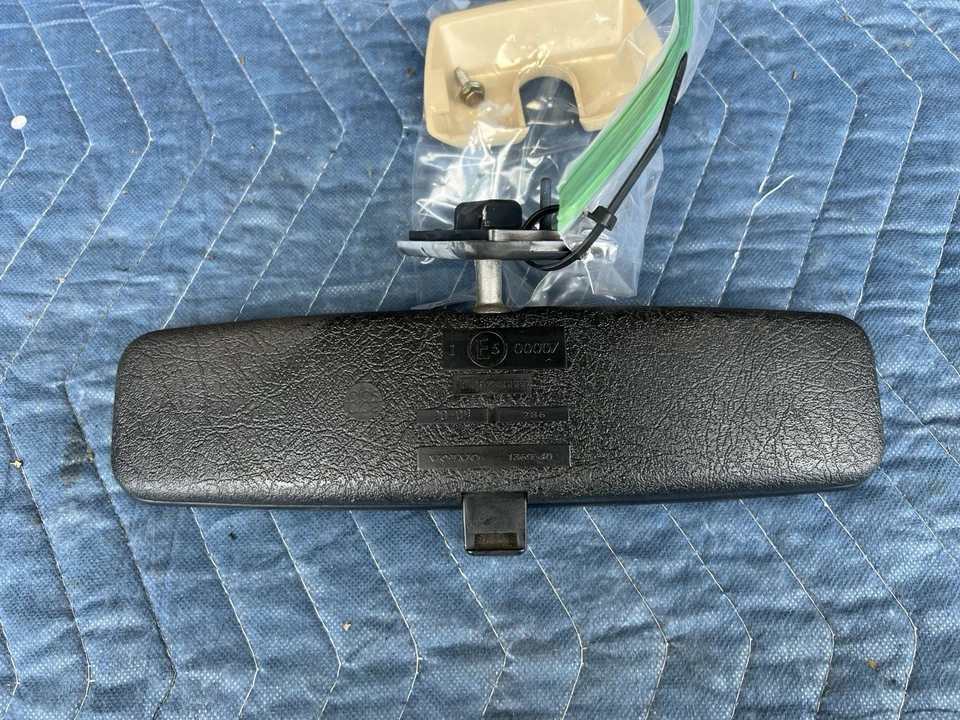 Зеркало заднего вида в сборе 1989-1997 Volvo 740 760 940 960 S90 1369540 от оригинального производителя No4987E - Изображение 4 из 4