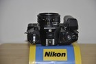 Nikon EM 35mm SLR Film Camera Body w/50mm F/1.8 E Lens BOKEH & MD-14 Motor Drive — photo 8