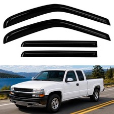 4PC Rain Guards for 1999-2006 Chevy Silverado GMC Sierra 1500 2500/HD 3500 Wi...