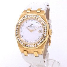 Audemars Piguet Royal Oak Yellow Gold Mother of Pearl Watch 67601BA.ZZ.D012CR.03