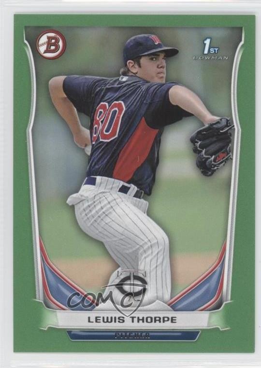 2014 Bowman Prospects Green 12/199 Lewis Thorpe #BP32 g4i