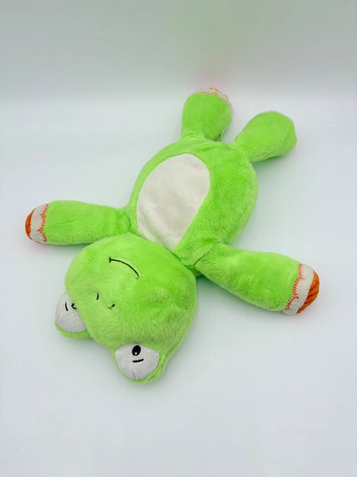 Animal Adventure Frog Plush Green Orange Sweet Sprout Corduroy Paws Legs 15" - Image 4 of 4