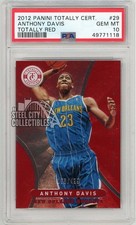 Anthony Davis 2012-13 Panini Totally Certified Red Rookie Card 29 155/499 PSA 10
