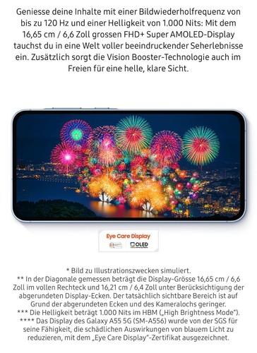 Samsung Galaxy A55 5g 8GB RAM + 128GB ROM. NEU.OVP. - Bild 4 von 5