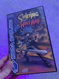 🎮 Sega Saturn - Shining the Holy Ark (UK) 📀 CD Clean & Shiny - Great Price! 🎮