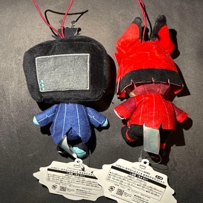 Hazbin Hotel ぬいぐるみ 2体セット アラスター・VOX Hazbin Hotel Alastor Vox Plush Set Round1 Exclusive Tag New Japan