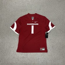 Nike Arkansas Razorbacks American Football Trikot, Herren Größe S, Neu Mit Etikett