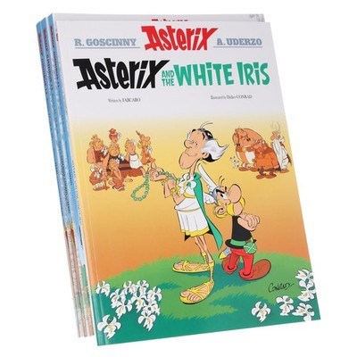 Asterix Omnibus 11-13 Graphic Novels by Goscinny 4 Books Set - Ages 6-11 - PB