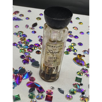#ad #ad Lucien Lelong Sirocco Perfume Mini Splash 0.15 fl oz 4.5ml Vintage Bottle Rare $12.50