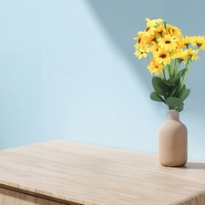 Bouquet de tournesols décoratif fleurs artificielles 24 têtes fête de mariage