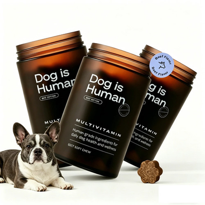 #ad Dog is Human Multivitamin Soft Chews Human Grade Dog Wellness 180ct $53.19