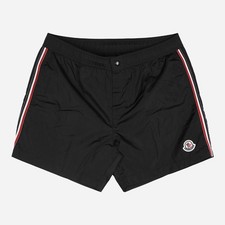 Moncler 5S Men's Logo Patch Swim Shorts Black 2C00018 53326 999 132770061