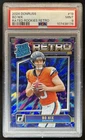 2024 Panini Donruss Bo Nix Retro Rated Rookie #19 Broncos PSA 9