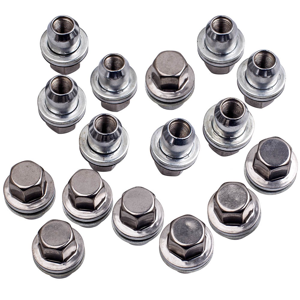 16pcs Alloy Wheel Nuts For Land Rover Range Rover Sport Discovery 3 4 RRD500510