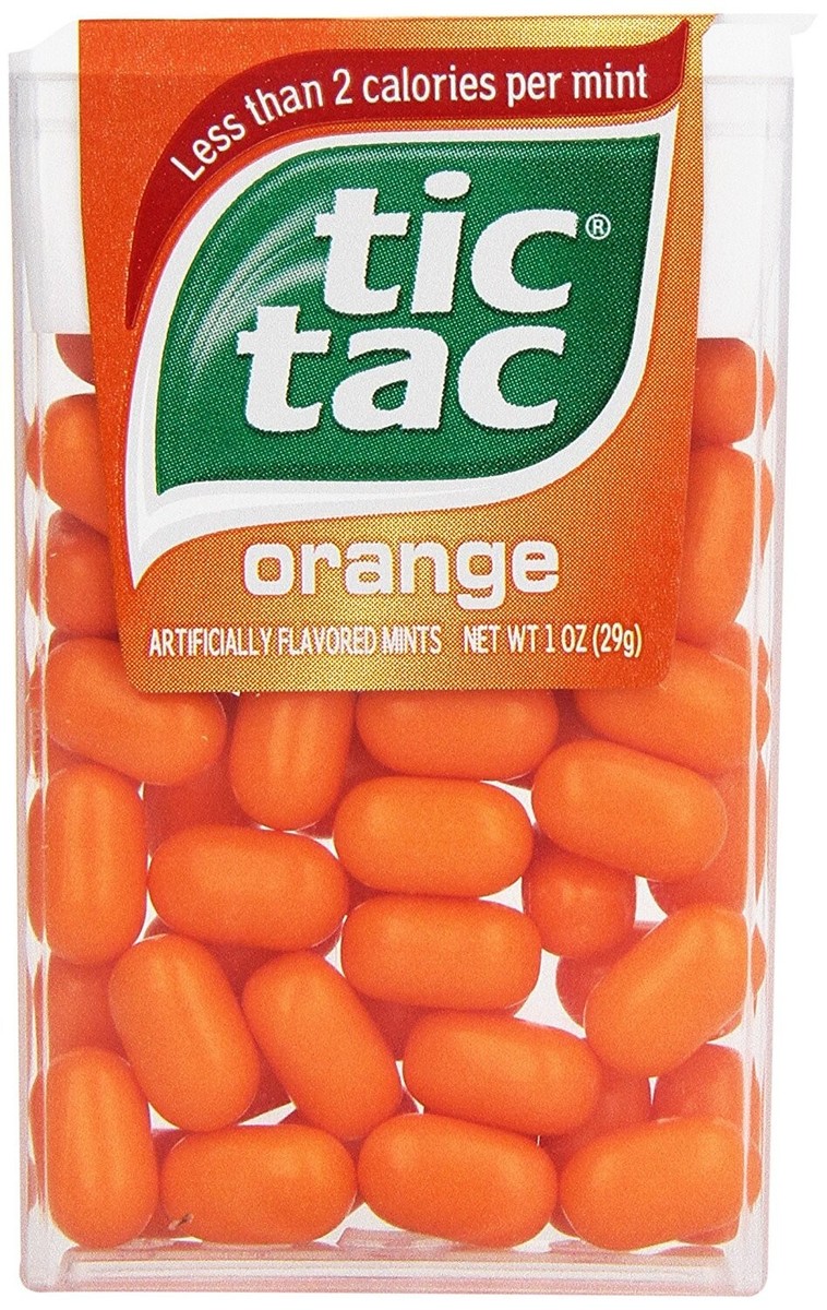 Tic Tac Orange Mints 1 Oz Pack of 24 for sale online | eBay