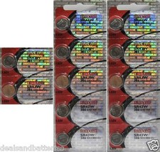12 Maxell 386 SR43W Silver Oxide 0 MERCURY Batteries Hologram