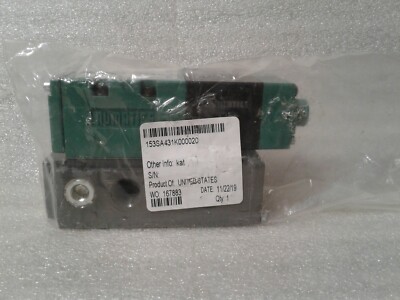 Asco Numatics 153SA431K000020 Solenoid Valve -  Factory Sealed Bag - IN STOCK