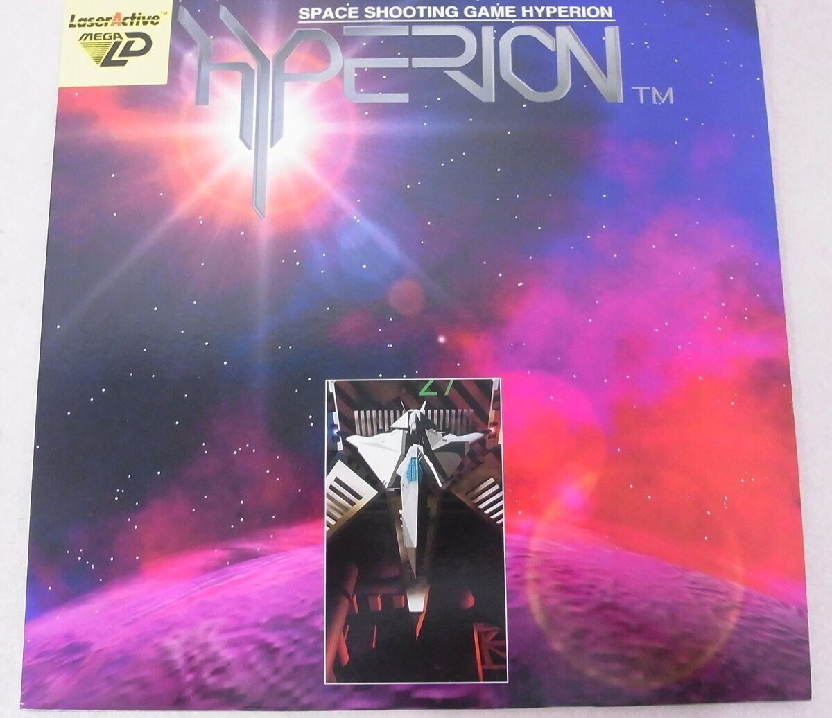ゲームLD　レーザーアクティブ メガLD　HYPERION HYPERION Pioneer LaserActive Mega LD TAITO | eBay