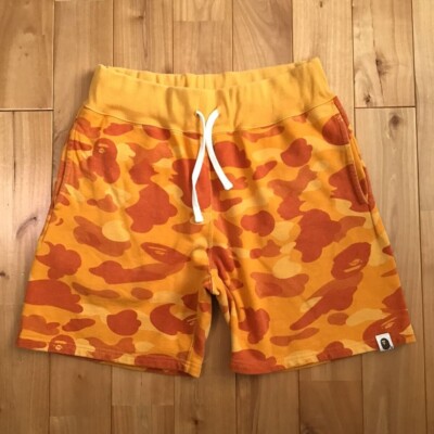 BAPE オレンジ ショートパンツ XL s-l400.jpg