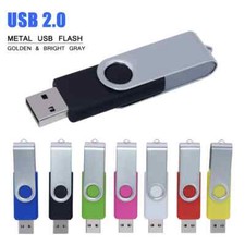 Usb 32GB Flash Drive Drive Swivel Portable 64 128 GB Cle Usb 2.0 Pen Drives New