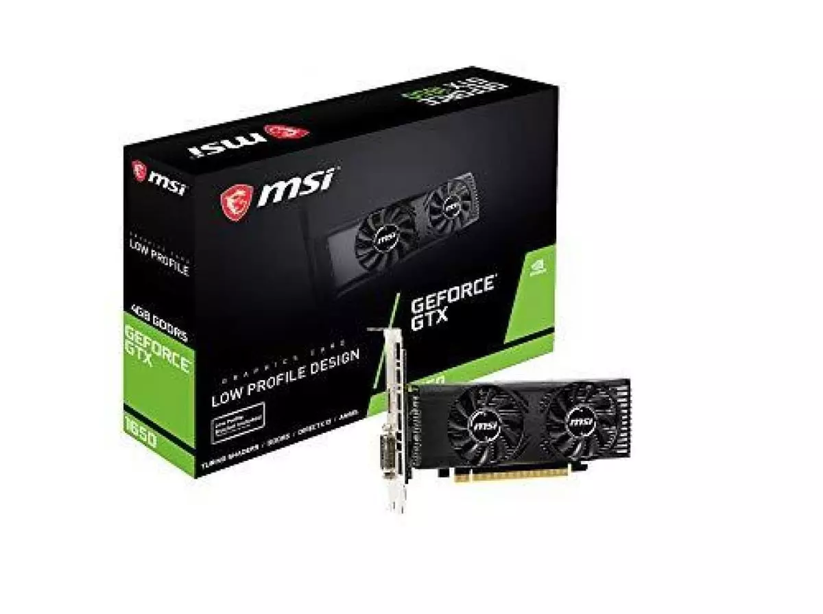 MSI GeForce GTX 1650 4GT LP Graphics Board Low Profile Space