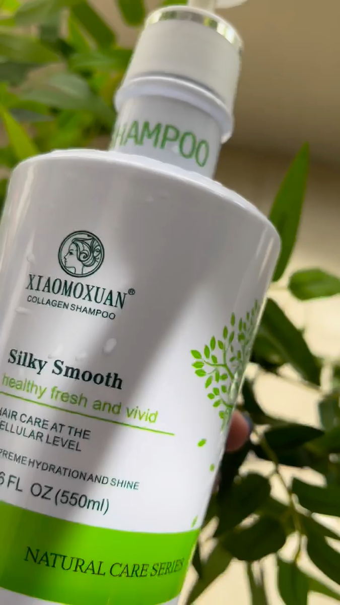XIAOMOXUAN Collagen Shampoo, 100% Organic Rejuvenating & Smoothing
