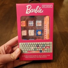 NEW Barbie Key Caps Interchangeable Keycaps for Mechanical Keyboards