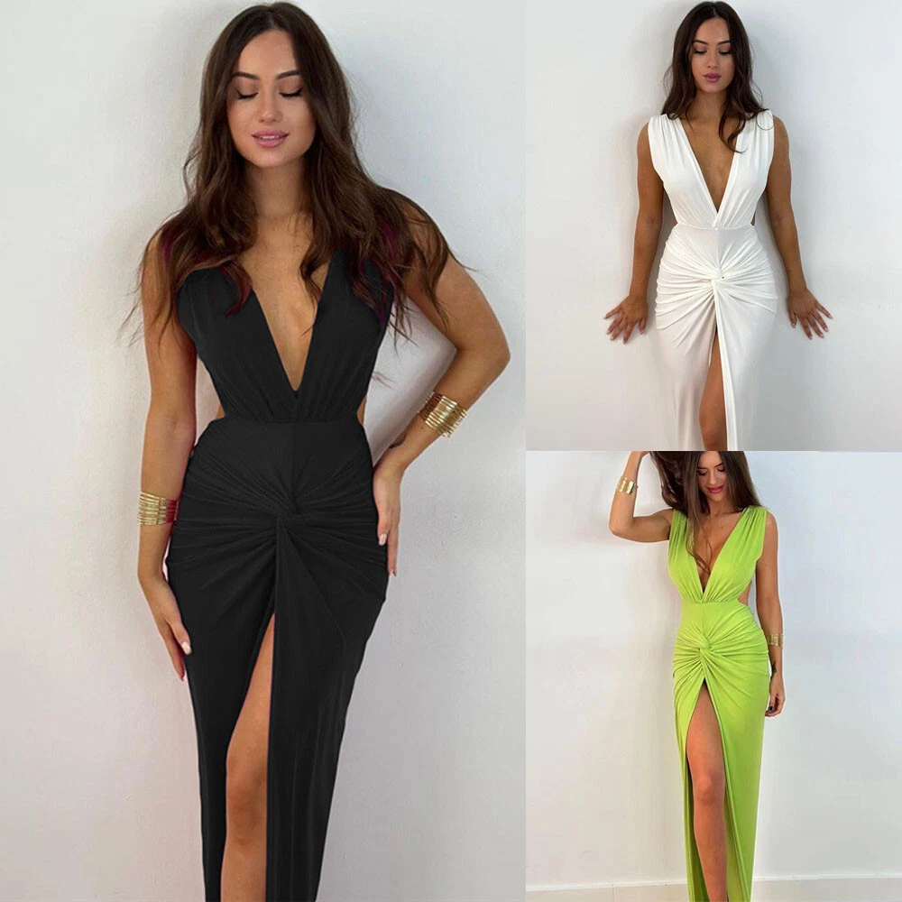 Long sexy summer clearance dress