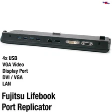 Fujitsu Lifebook Port Replicator Docking Station FPCPR126BP T725 E754 E744 E544