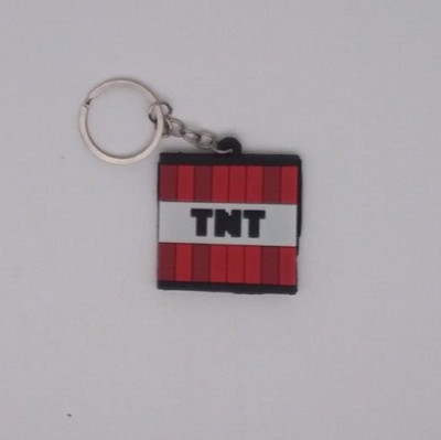 Minecraft TNT Keychain