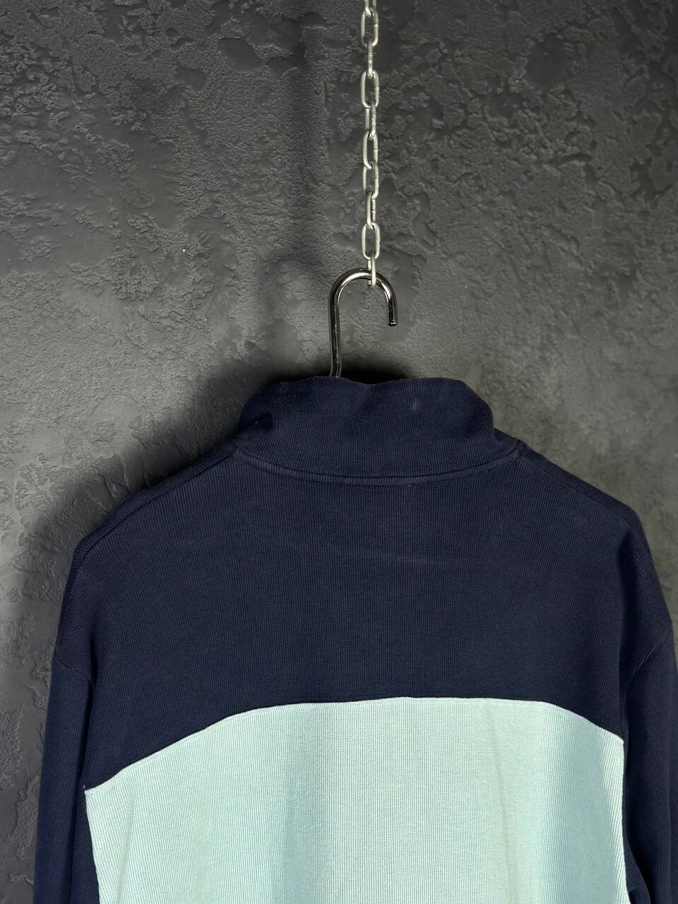 SAINT LAURENT Maglione Yves SaintnLaurent vintage anni 90 full zip TOP blu retrò YSL