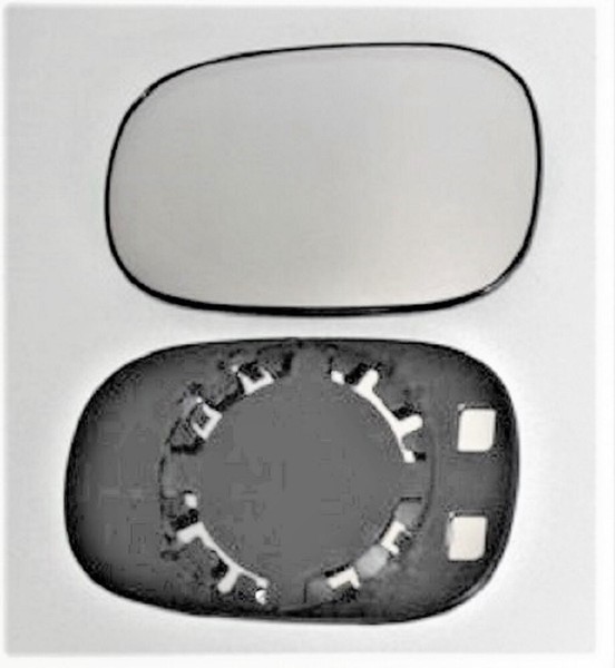 1X Spiegelglas Spiegel Rechts = Links FüR Ford Ka RB Ab 09/1996 Unbeheizt Konvex-image