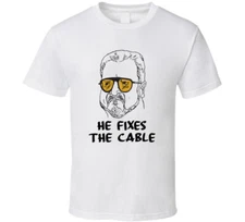 The Big Lebowski Walter Sobchak He Fixes The Cable Quote T Shirt