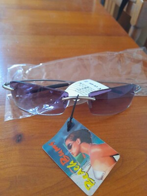 Paire de Lunettes de Soleil UV 400- Violet sans monture