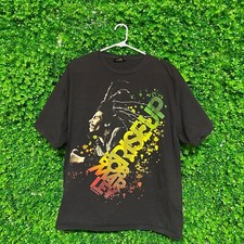 Vintage Bob Marley "Rise Up" T-shirt - Adult Mens XL - R96