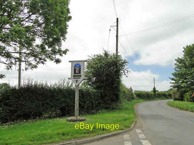 Photo 6x4 Morley St. Peter village sign Morley St Botolph Detail of the s c2019