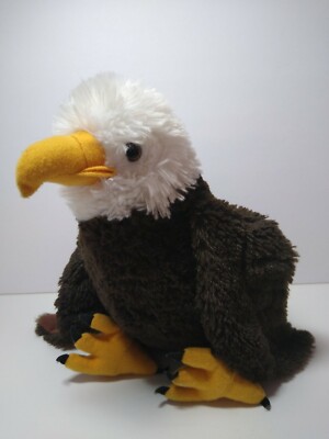 Wild Republic Realistic Bald Eagle Plush 12'' Stuffed Animal Toy